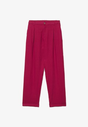 Calliope, PANTALONE LUNGO TINTA UNITA - Stoffhose - rosso india