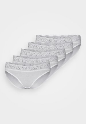HIGH LEG 5 PACK - Slip - white