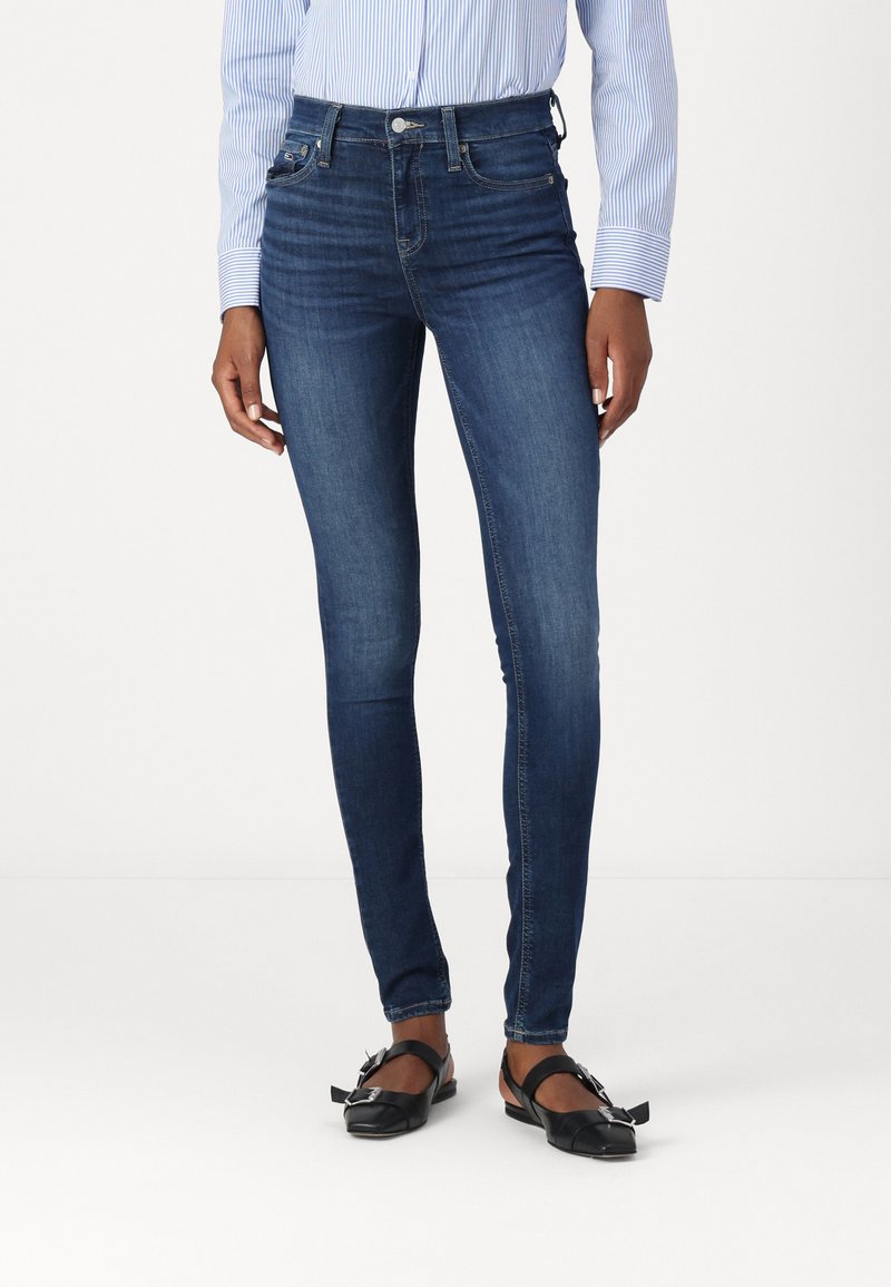 Tommy Jeans - NORA - Jeans Skinny Fit - denim dark, Forstør