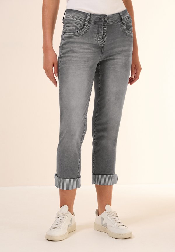 Jeans Straight Leg - grau