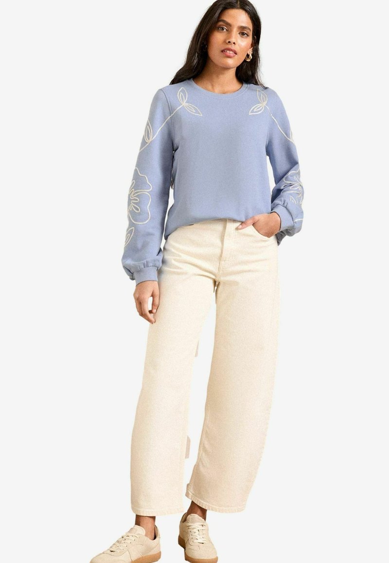 Love & Roses Sportinis megztinis - pale blue floral cornelli