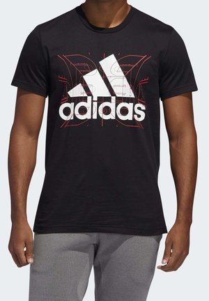 Camiseta estampada - black