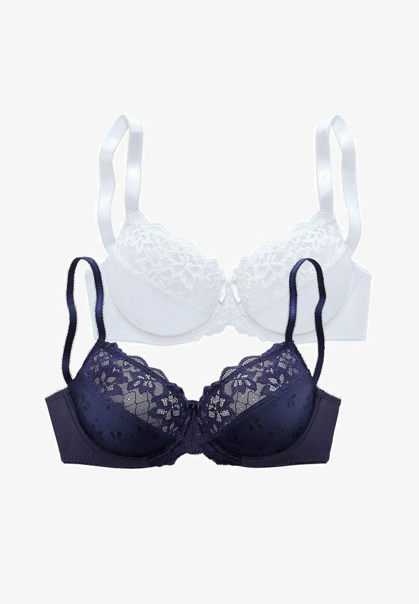 PETITE FLEUR BY LASCANA WIRE BRA 2 PACK