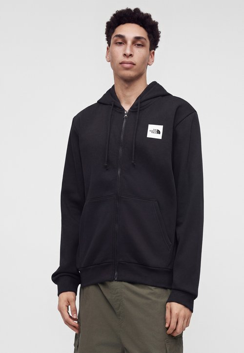 The North Face BOX HALF DOME REGULAR FULL ZIP HOODIE - Zip-up sweatshirt - black — photo 4