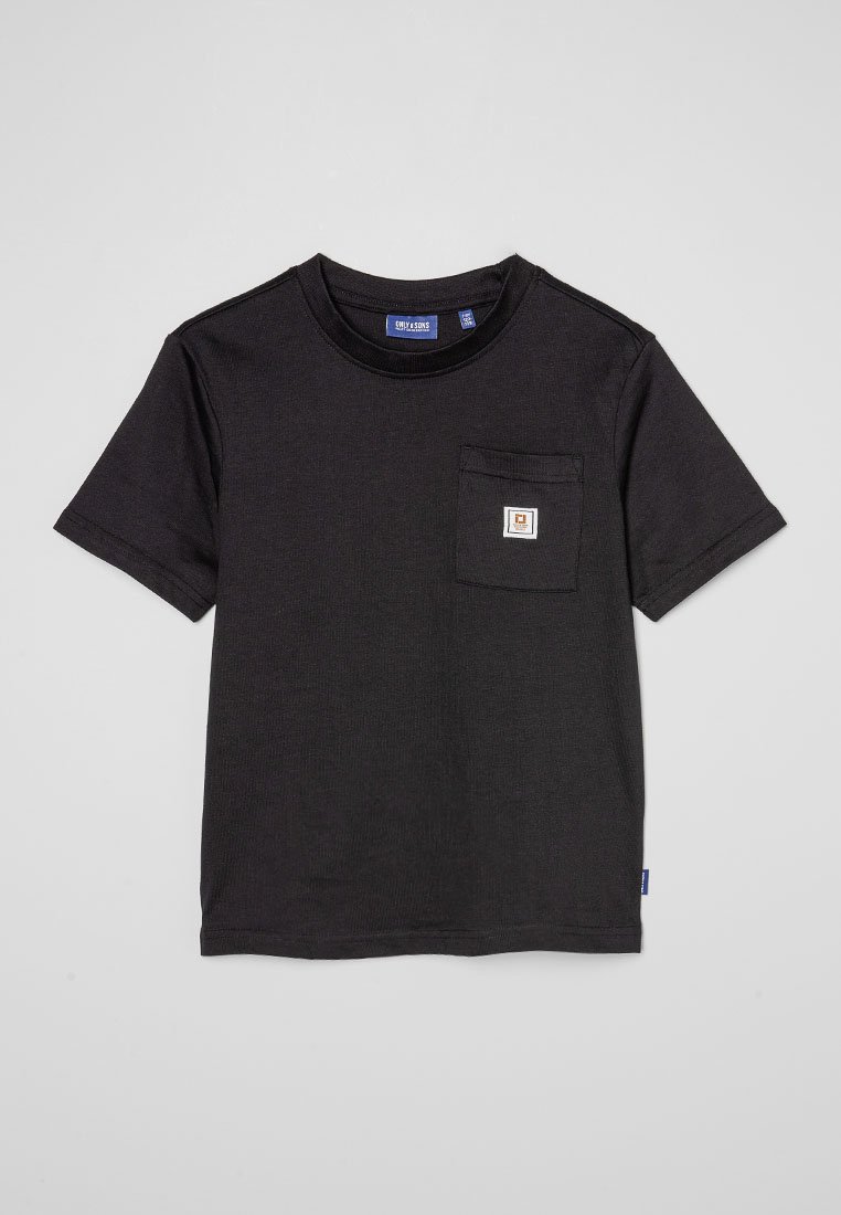 ONLY & SONS junior T-shirt basic zwart ONLY & SONS junior T-shirt basic zwart