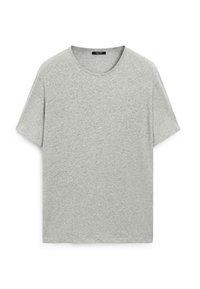 RELAXED WITH CREW NECK - Basic T-shirt - grey