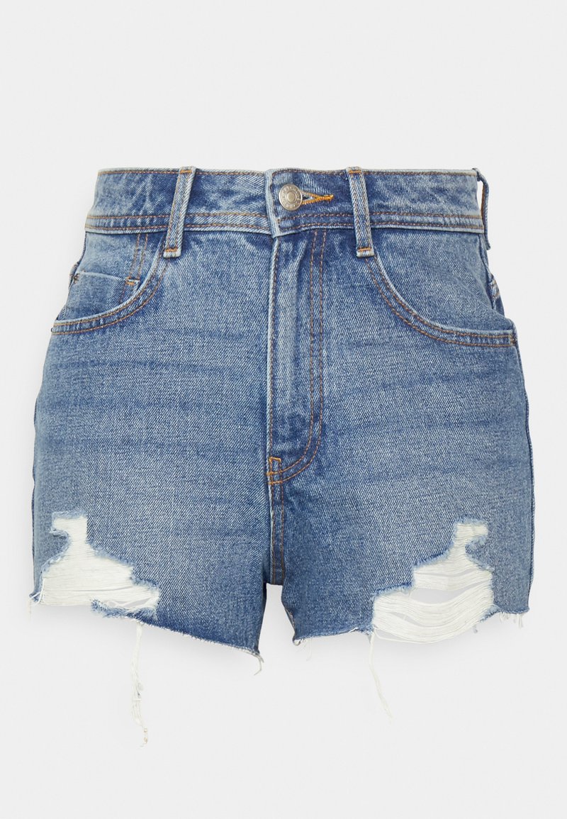 Noisy May Petite Jeansshort blauw denim/bluedenim Noisy May Petite Jeansshort blauw denim/bluedenim