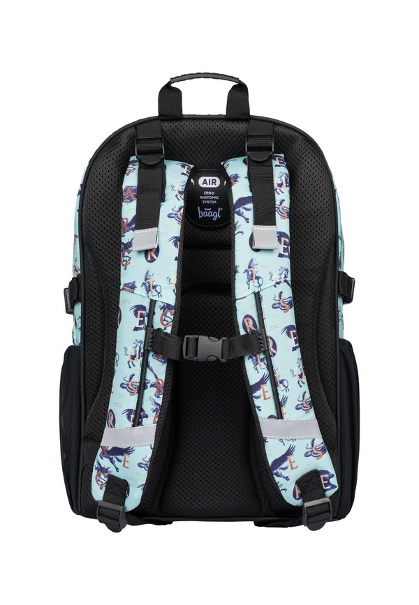 3 SET – Schulranzen Set – blau