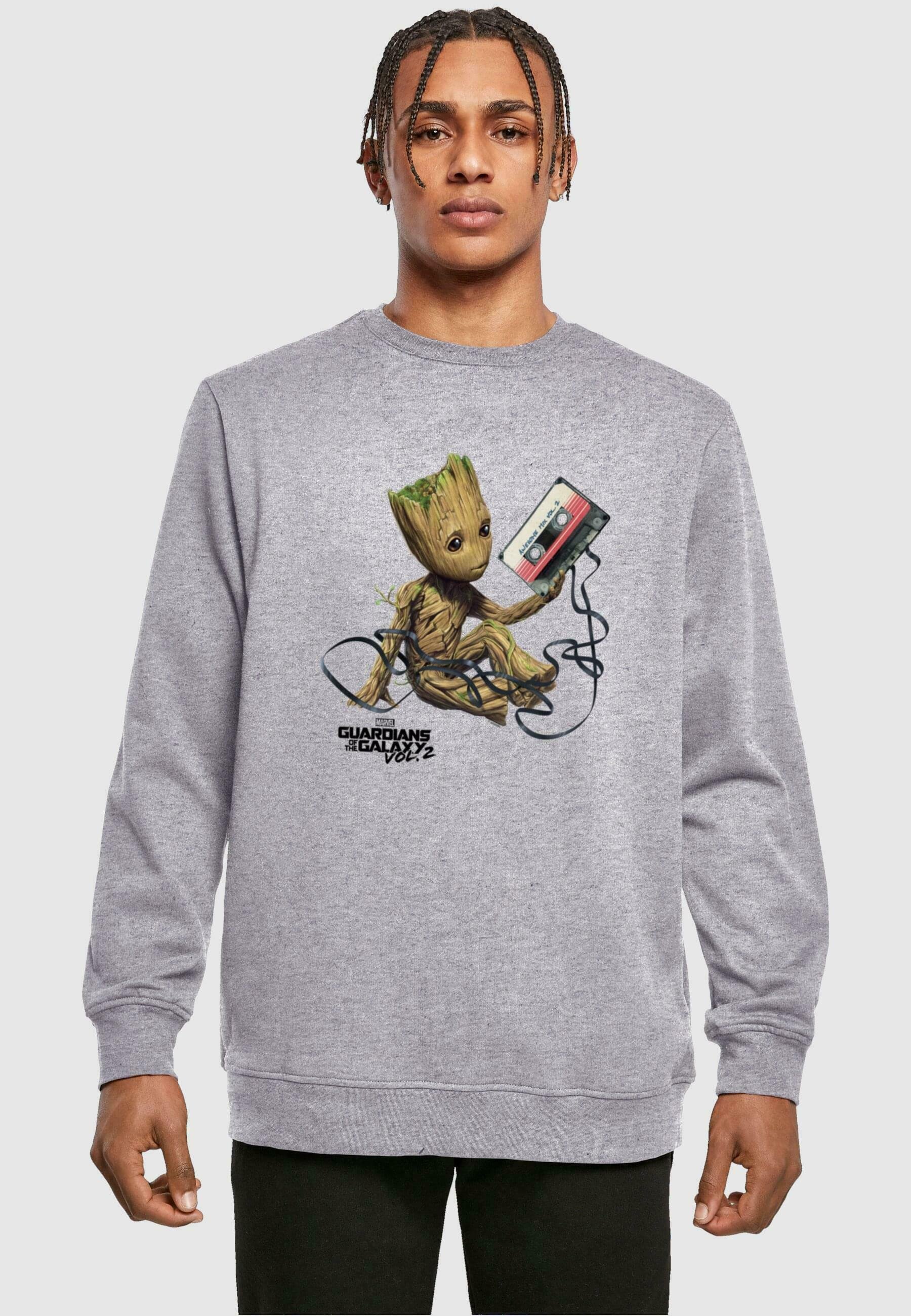 Sweatshirt Marvel Les Gardiens De La Galaxie Avec Groot - Sweat à Col Tissé Coupe Classique