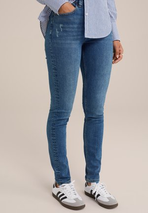 BLUE RIDGE - Oprijete (skinny) kavbojke - blue