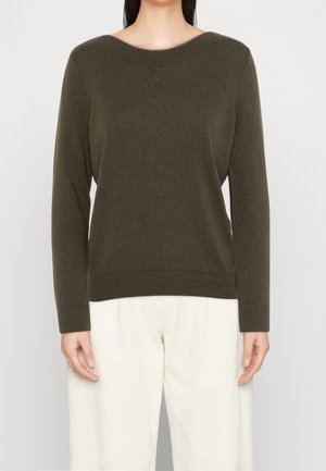 Strickpullover - khaki