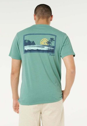SUNSET MOD CALI - T-shirt print - blue slate