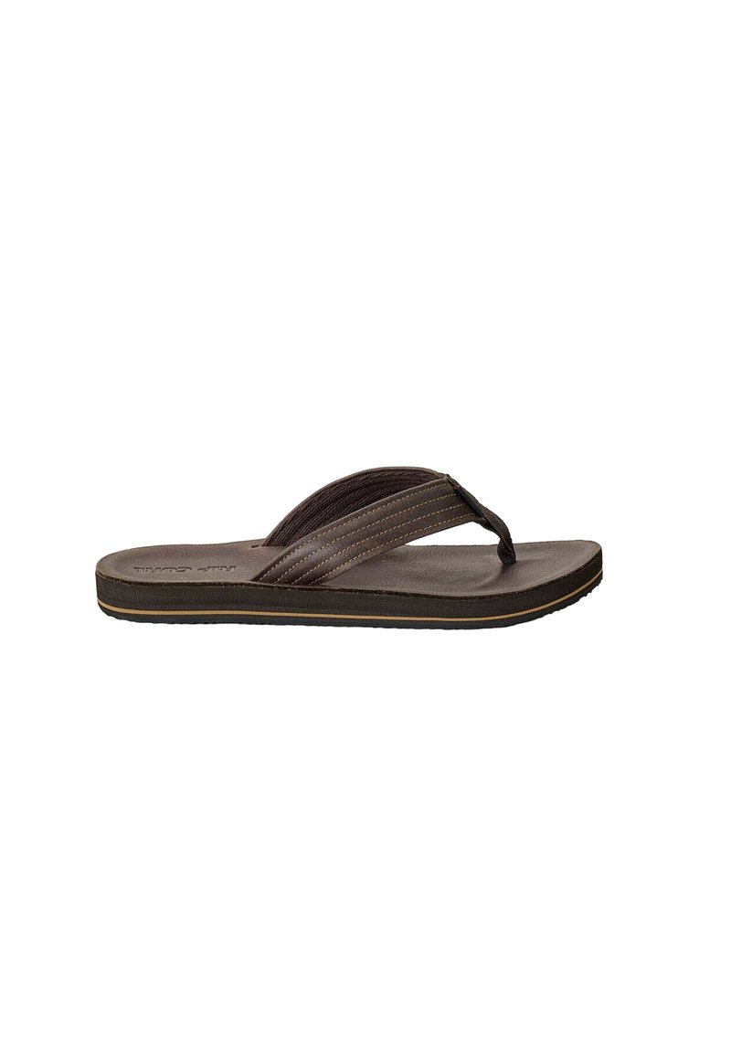 Rip Curl SURF REVIVAL - T-bar sandals - dark brown/brown - Zalando.ie
