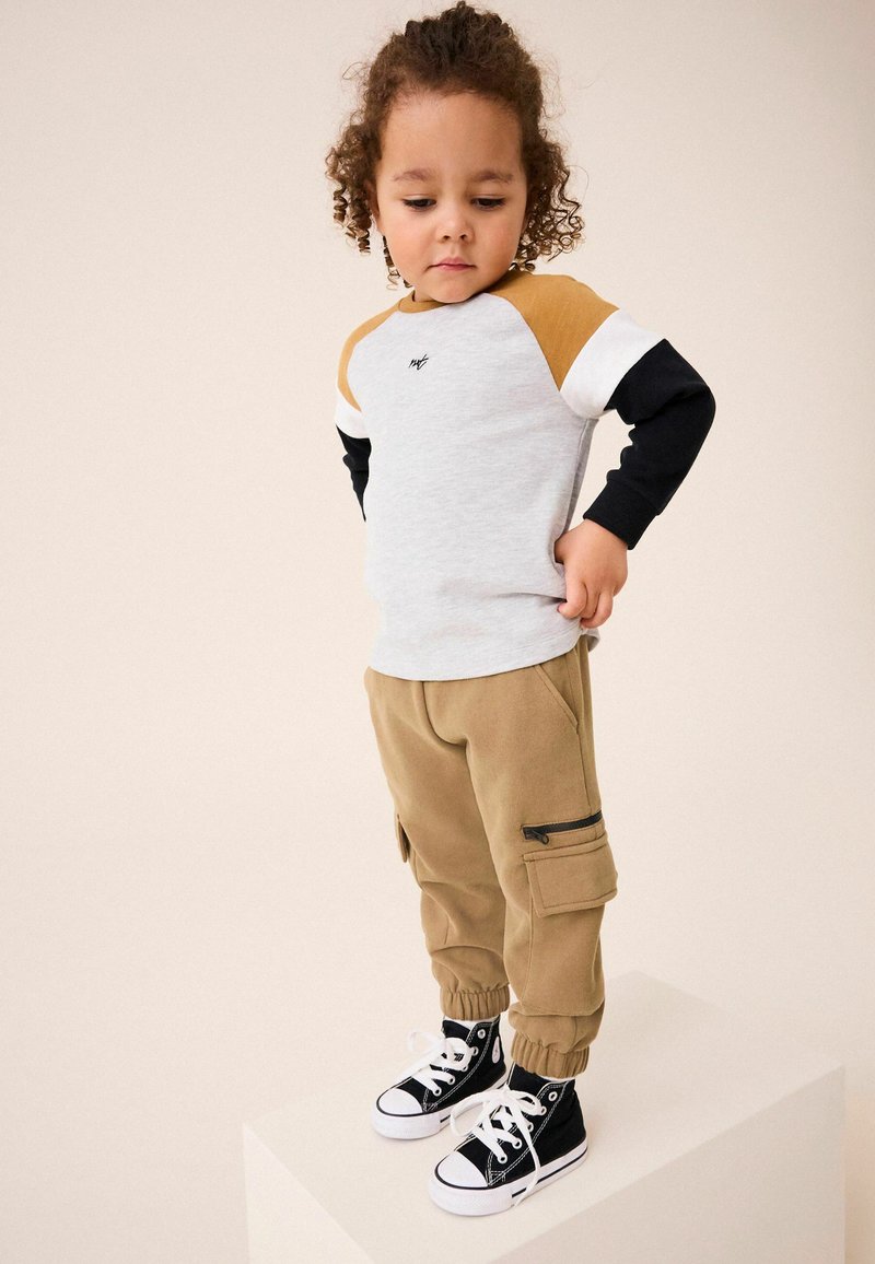 Next UTILITY JOGGERS.  - REGULAR FIT - Cargobukser - tan brown