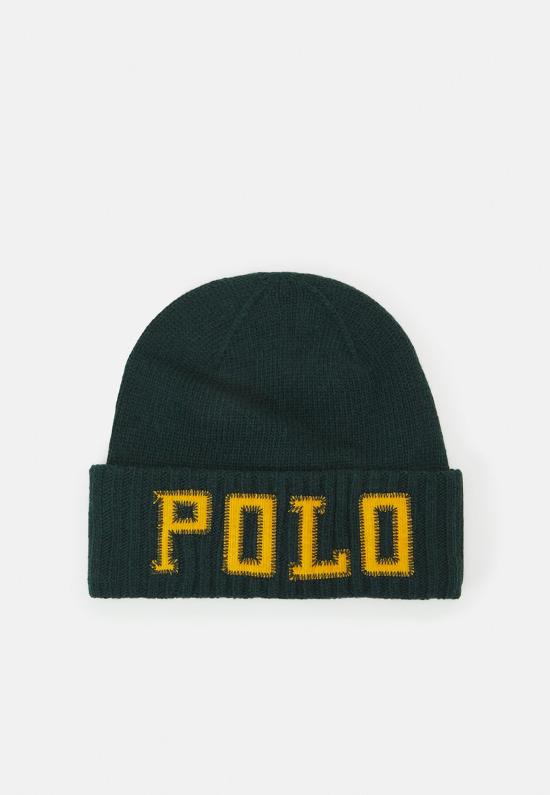 Polo Ralph Lauren BEANIE HAT COLD WEATHER UNISEX Pipo college green