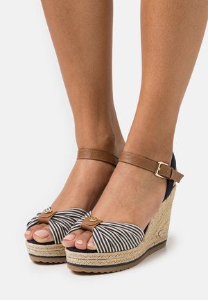 TOM TAILOR Sandalen met hoge hak - dark blue