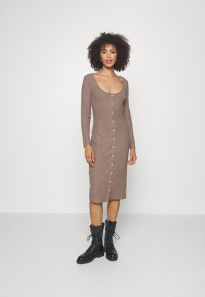 ONLY ONLNELLA BODYCON BUTTON DRESS - Φόρεμα σε ίσια γραμμή - carafe