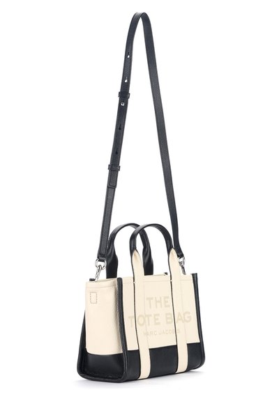 MARC JACOBS THE SMALL TOTE - Geantă de mână - bianco