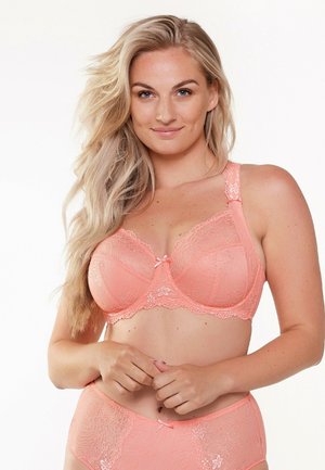 FULL COVERAGE SPITZE BH DAILY - Underwired bra - koralle