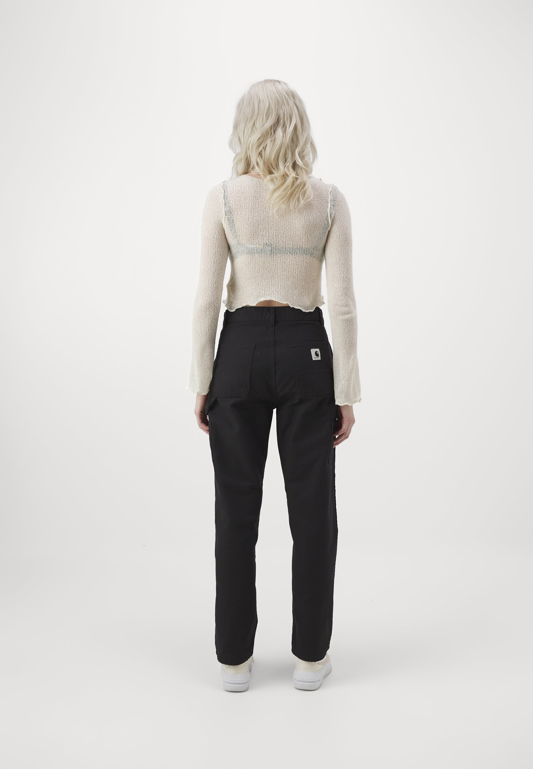 Carhartt WIP PIERCE PANT STRAIGHT - Trousers - black - Zalando.co.uk