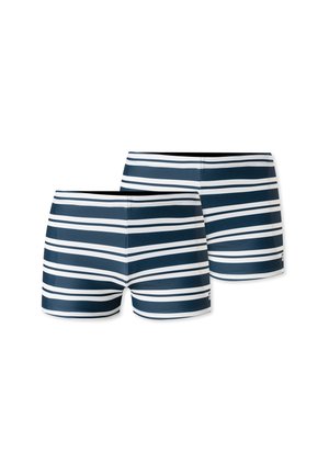Schiesser, AQUA TEENS BOYS 2-PACK - Swimming shorts - blau