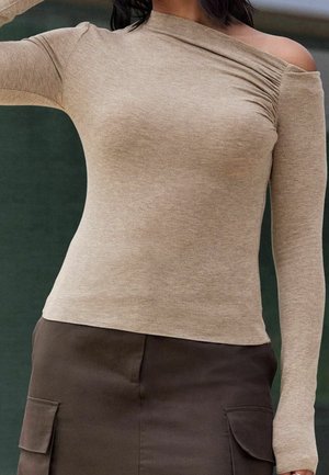 Next, T-shirt à manches longues - brown