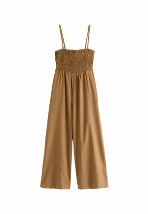 SHIRRED BANDEAU - Kezeslábas - olive green