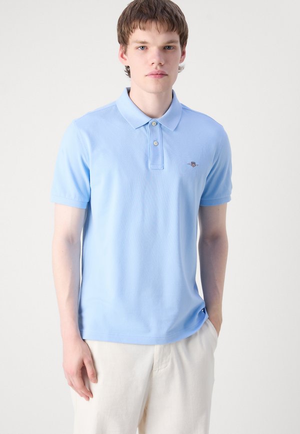 SLIM SHIELD - Polo shirt - hellblau2