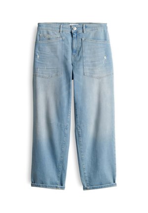 OPUS PANTS, OPUS PANTS BARREL MELLY BREEZE - Wide Leg - light blue