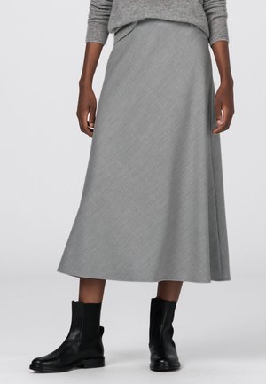 A-linjekjol - silver-coloured