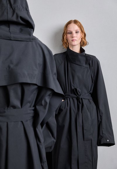 STAMM SMOOTH COAT UNISEX - Cappotto classico - black