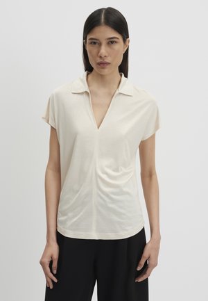 someday., FLOWY POLO STYLE - Poloshirt - natural glaze