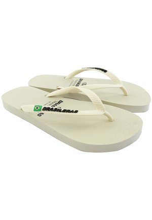 Brasileras Sandalias de dedo - white