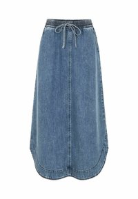SRKEIRA  - Fustă în formă de A - dark blue denim