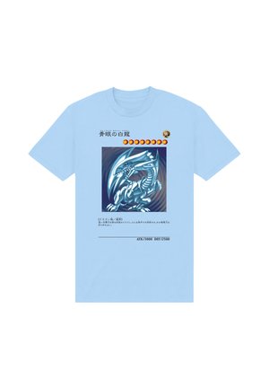 Henry Tiger, YU-GI-OH! DRAGON CARD - T-Shirt print - sky blue