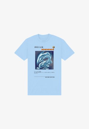 Henry Tiger, YU-GI-OH! DRAGON CARD - T-shirts print - sky blue