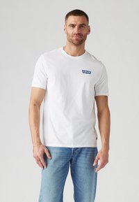 Levi's® CLASSIC GRAPHIC - Nyomott mintás póló - bandana white