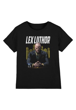 Cotton Soul, SUPERMAN LEX LUTHOR SKYLINE UNISEX - T-Shirt print - black