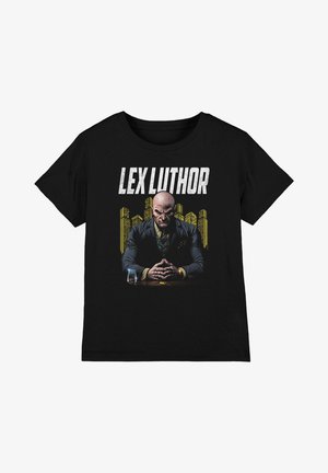 Cotton Soul, SUPERMAN LEX LUTHOR SKYLINE UNISEX - T-Shirt print - black