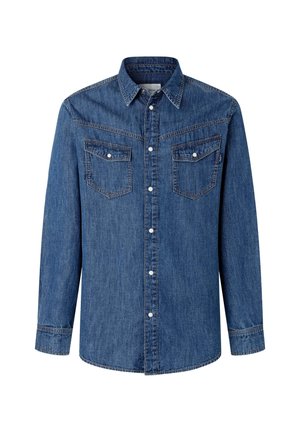 Pepe Jeans, PEPE JEANS SHIRT HAMMOND AUTHENTIC SHIRT DARK USED - Camisa - denim