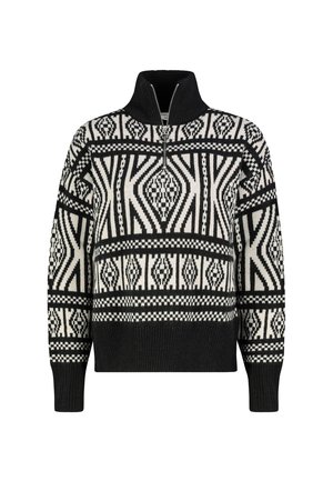 Strickpullover - black