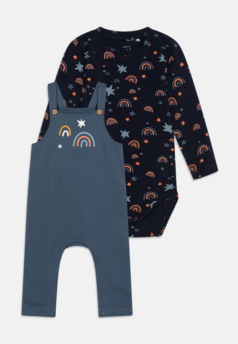 Name it NBMVONNE OVERALL BOX SET - Body - bering sea/kék - Zalando.hu