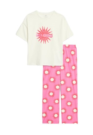 Marks & Spencer PATTERNED SET - Conjunto de pijama - pink
