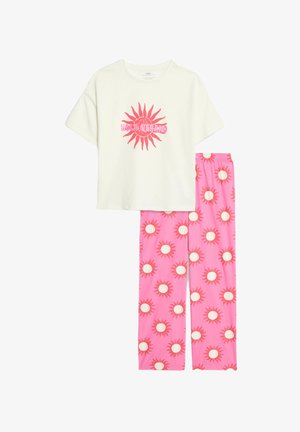 Marks & Spencer PATTERNED SET - Pigiama - pink