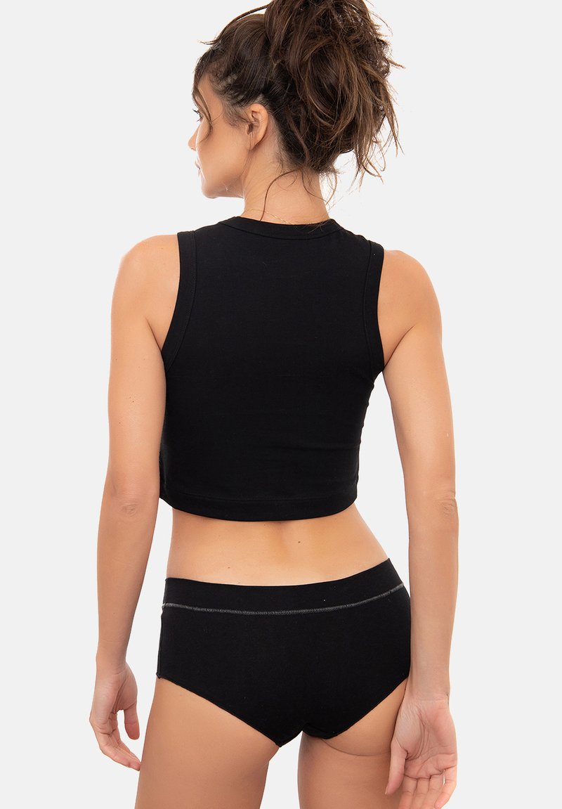 Damen T-Shirts | Evoni Top schwarz - PY59935 Damen T-Shirts | Evoni Top schwarz - PY59935