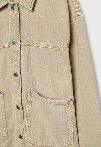 Stradivarius Denimová bunda - stone