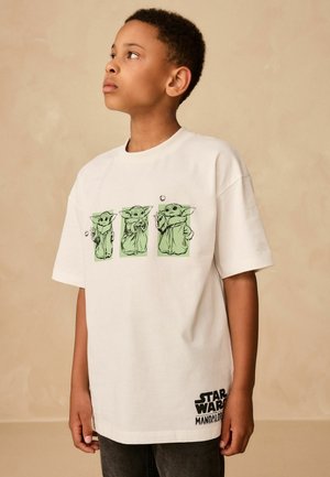 Next, T-shirt print - white