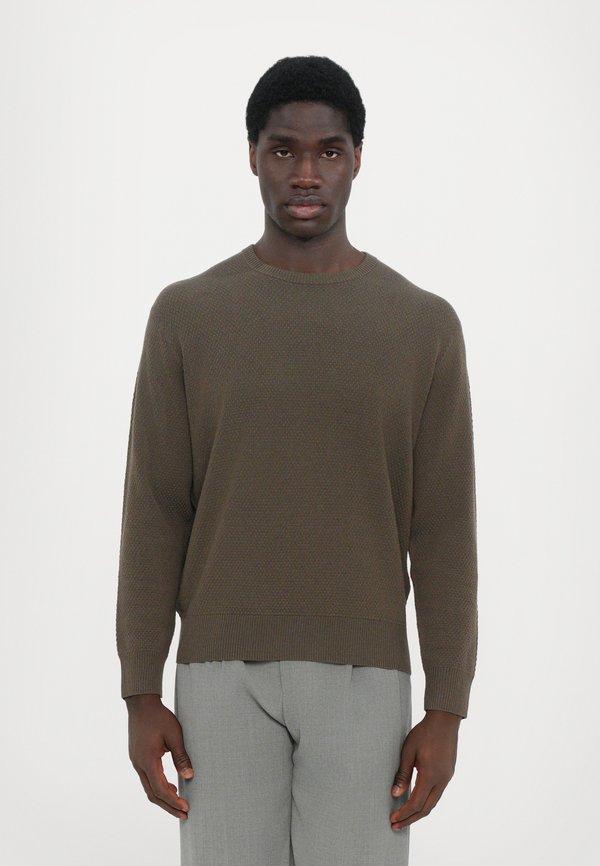 MOSS SWEATER - Jumper - dark sage