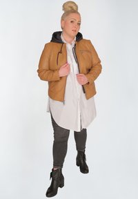 Maze Leren jas - cognac