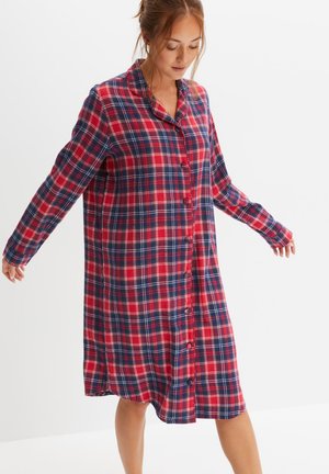 AUS MIT KNOPFLEISTE - Camicia da notte - blue